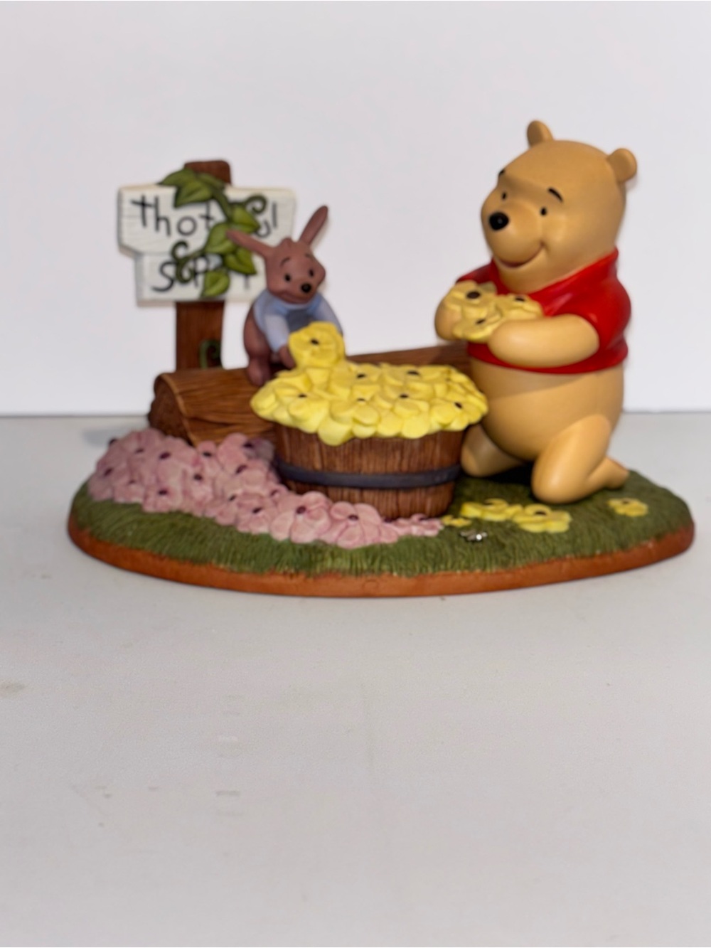 Disney Pooh & Friends Spring World Is Bright New Figurine Retired